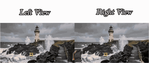 Stereo World Model: Camera-Guided Stereo Video Generation — animated results